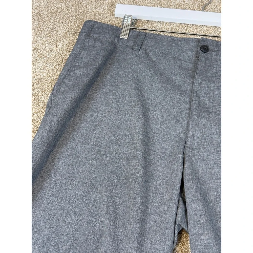 Ben Hogan Mens Performance Golf Shorts Gray Heathered Stretch 40 Activewear Club
